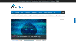 Desktop Screenshot of cloudpro.co.uk